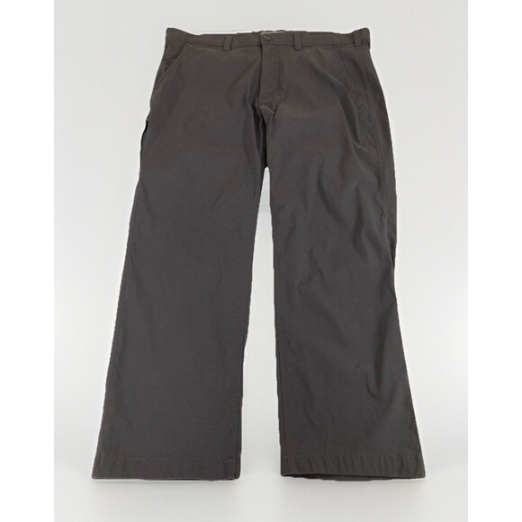 Eddie Bauer Horizon Guide Chino Pants Men’s 40x30 Gray Nylon Hiking Outdoor - Picture 1 of 15